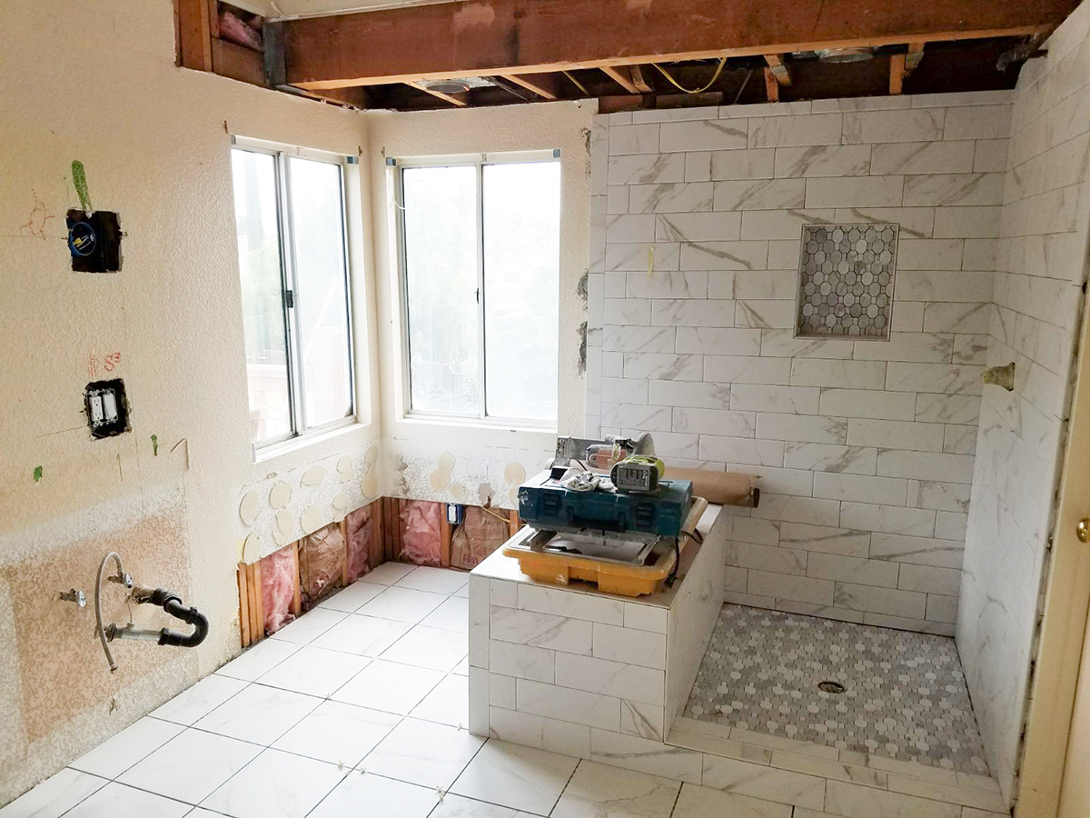 Building a new bathroom from scratch